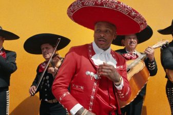 red mariachi outfit